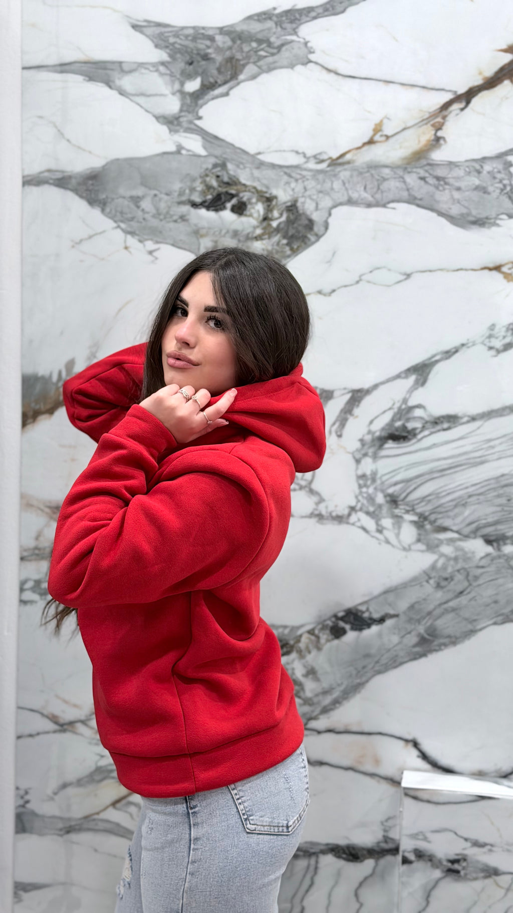 Felpa Essential Hoodie Comfort