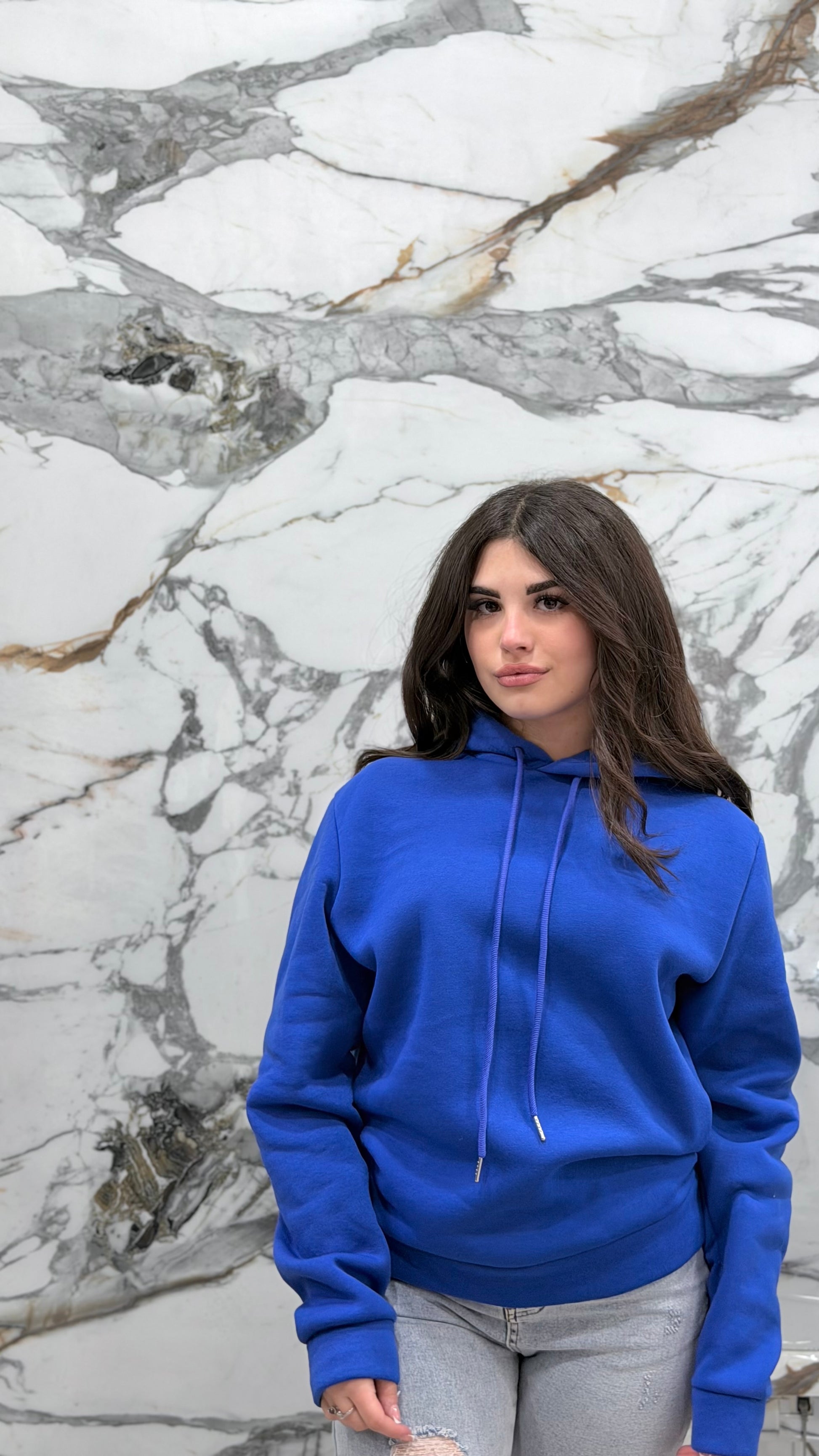 Felpa Essential Hoodie Comfort