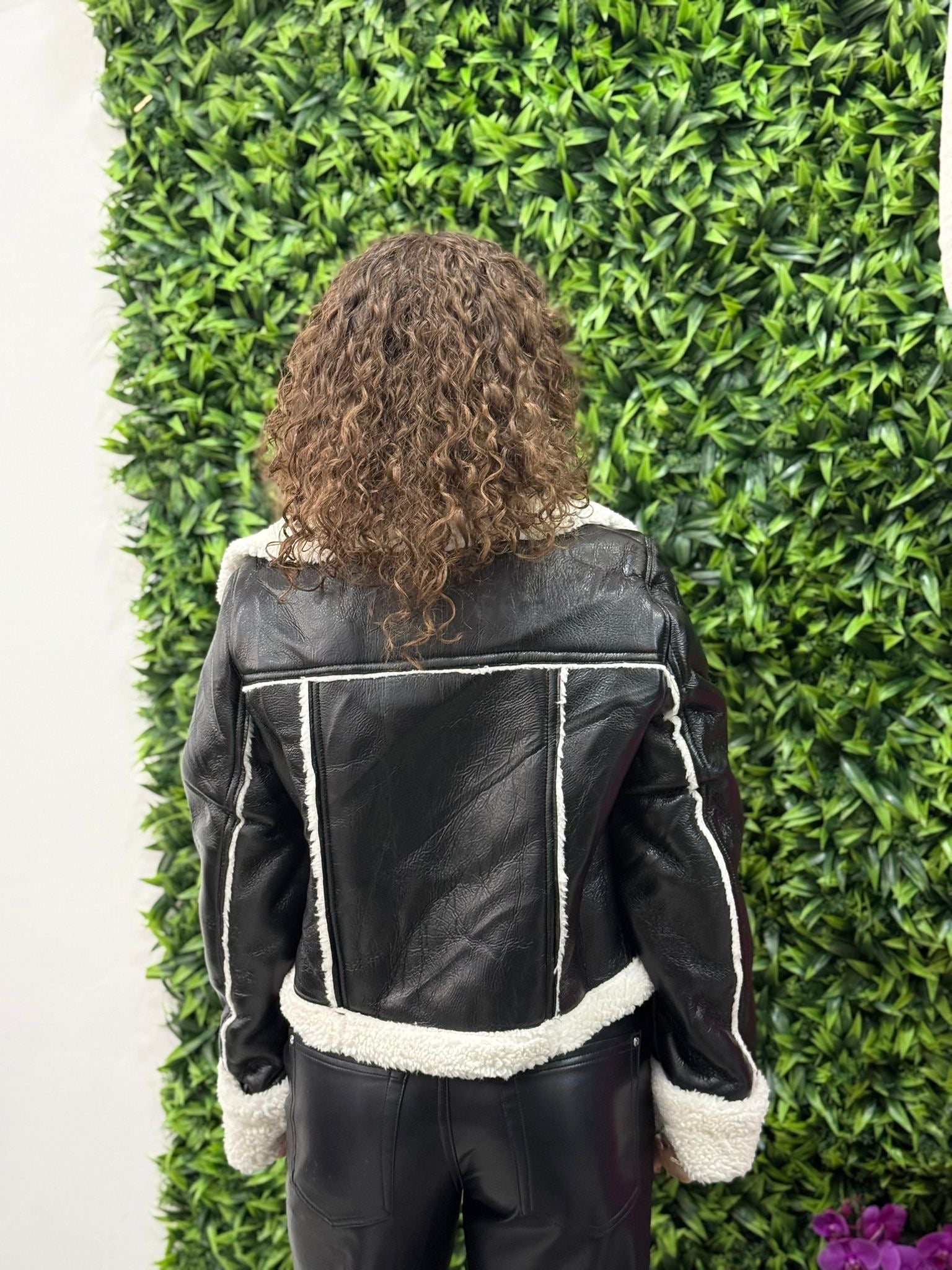 Giacca Ecopelle Teddy