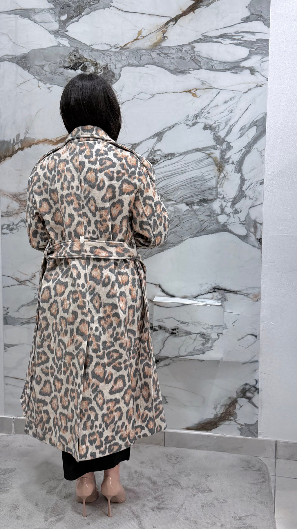 Cappotto Leopard Elegance