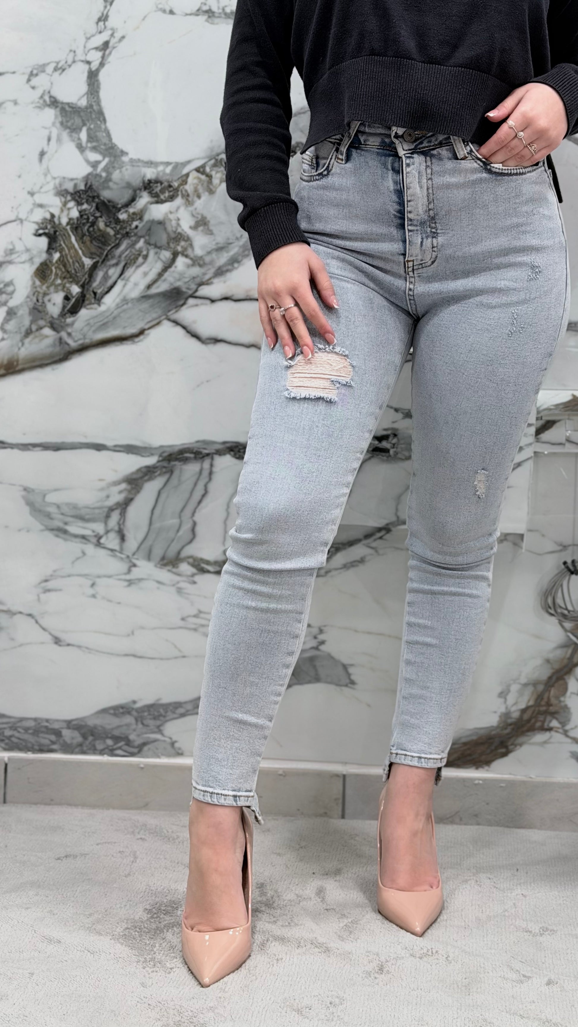 Jeans Skinny Dark Rebel