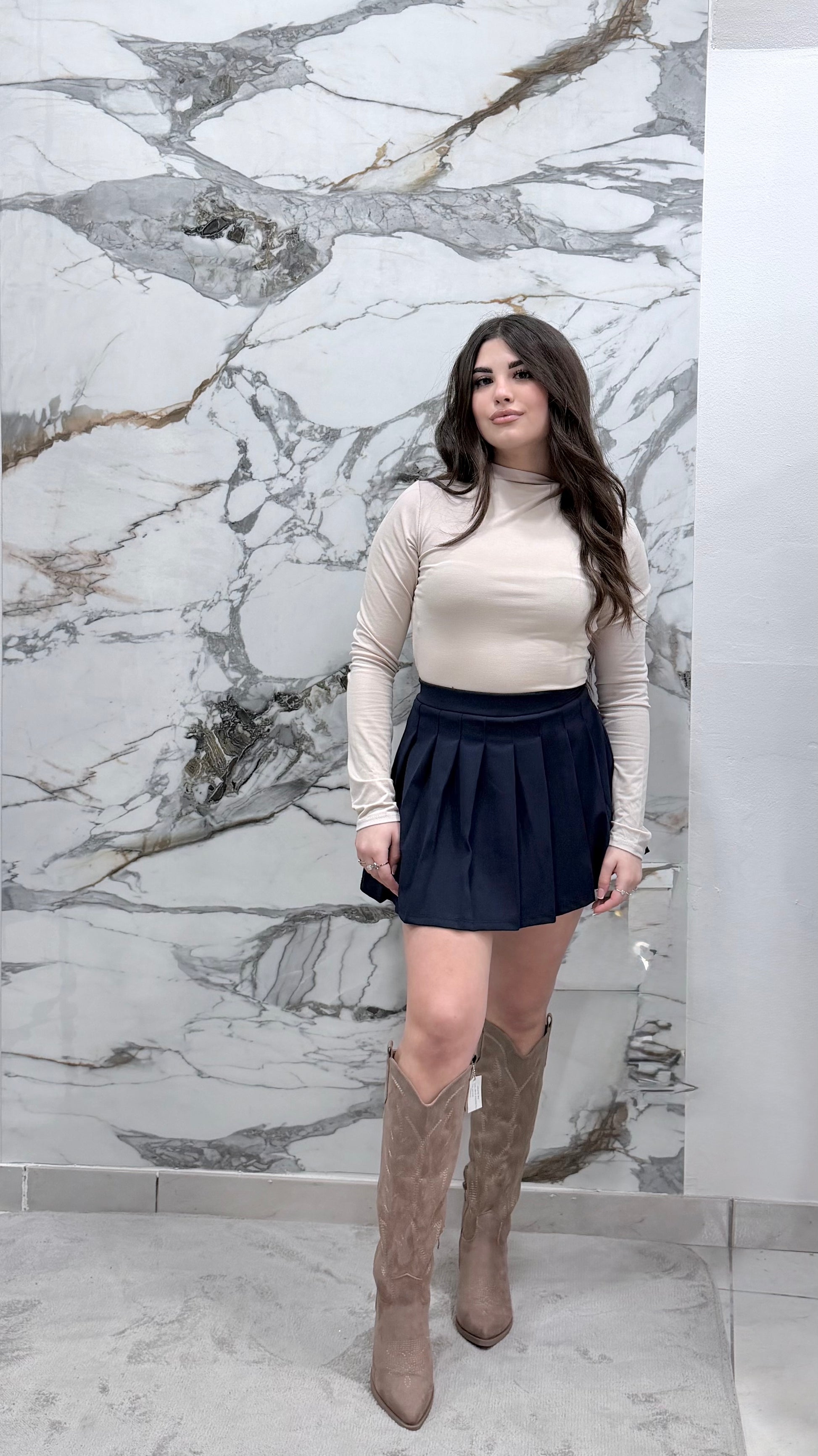 Gonna Skort Pleated Chic