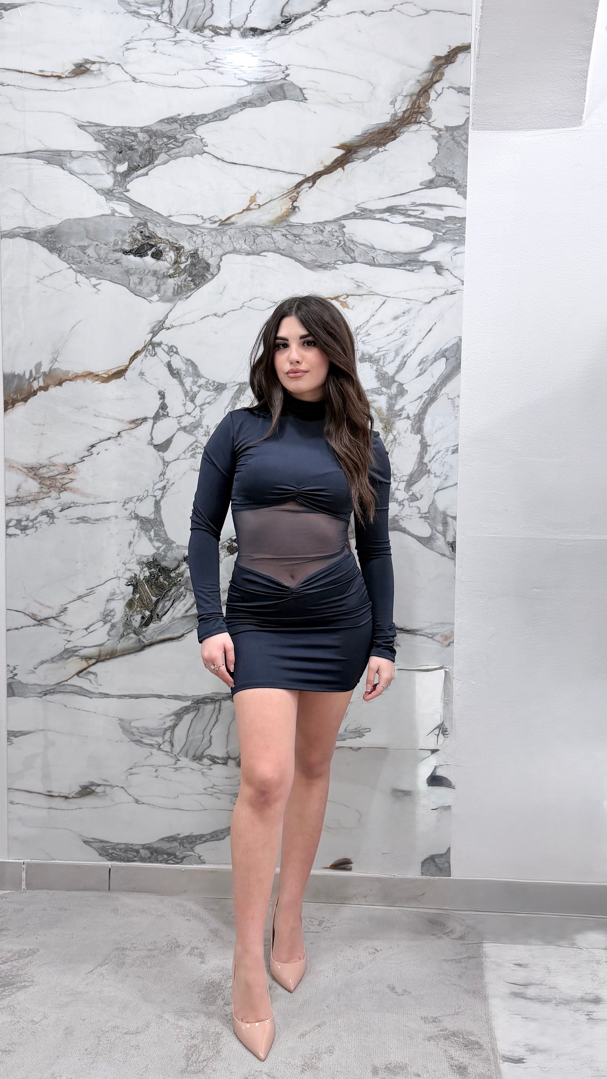 Abito Midnight Sheer