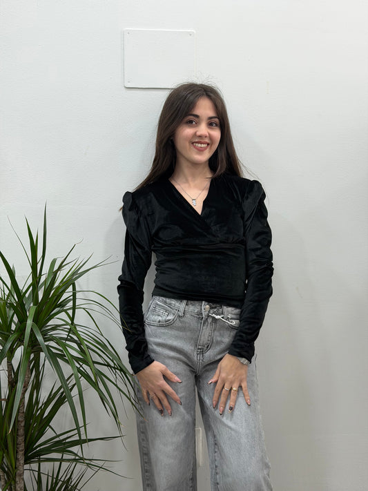 Maglia Noir Élégance