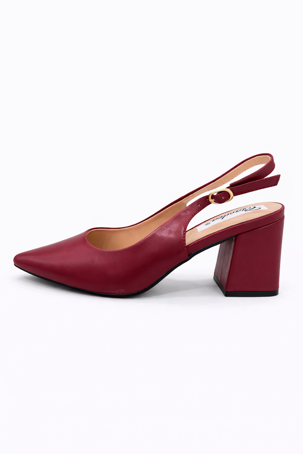 Décolleté Slingback Bordeaux
