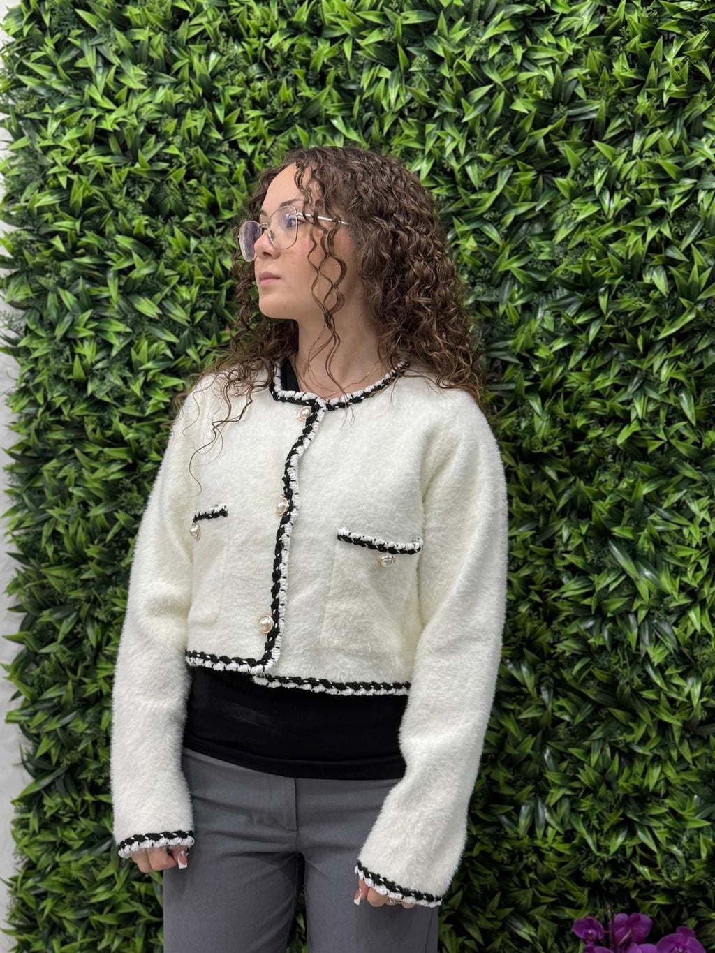 Giacca Elegance Bouclé