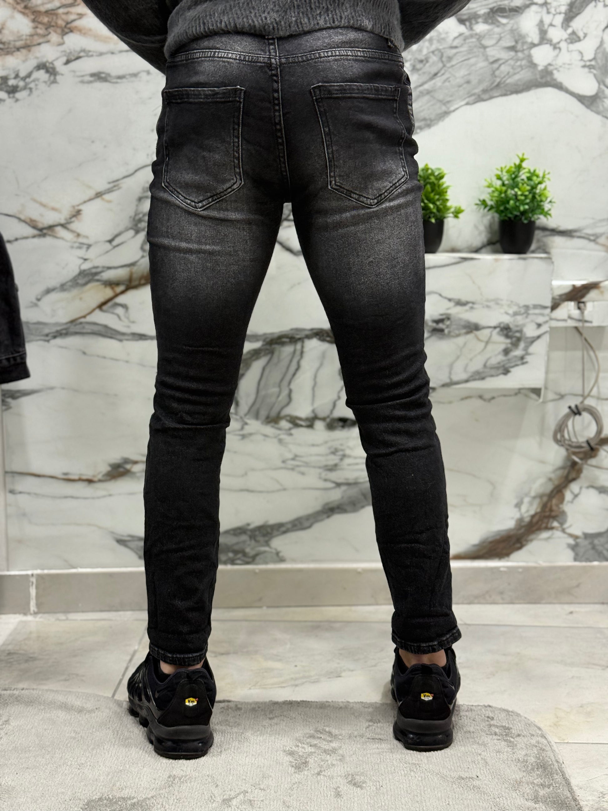 Jeans Black Fade