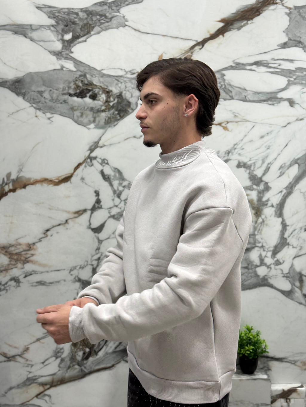 Felpa Girocollo Fire